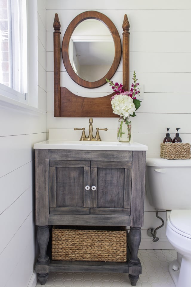 Diy bathroom clearance cupboards